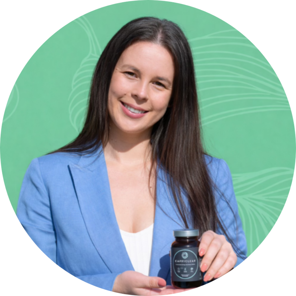 Charlotte P, founder of CaffiClear